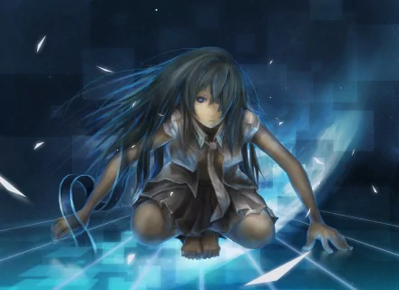 Zatsune Miku Anime Vocaloid HD Desktop Wallpaper | Background Image