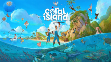 video game Coral Island HD Desktop Wallpaper | Background Image