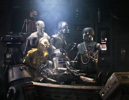 Sci Fi Star Wars droid HD Desktop Wallpaper | Background Image