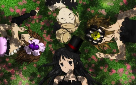 Anime K-ON! HD Desktop Wallpaper | Background Image
