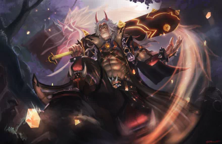 Arataki Itto video game Genshin Impact HD Desktop Wallpaper | Background Image