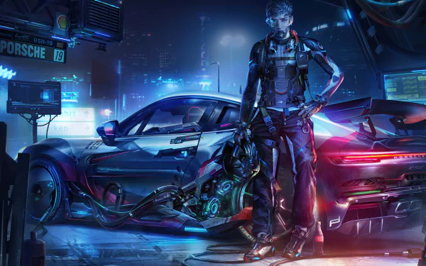 Sci Fi cyborg HD Desktop Wallpaper | Background Image