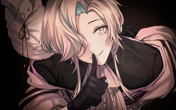 Holostars Utsugi Uyu Anime Virtual Youtuber HD Desktop Wallpaper | Background Image