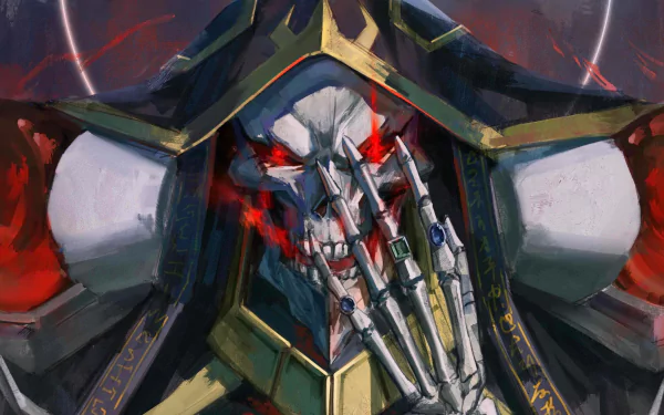 Ainz Ooal Gown Anime Overlord HD Desktop Wallpaper | Background Image