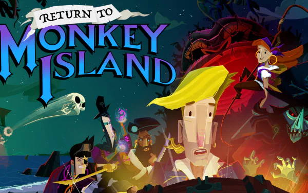 video game Return to Monkey Island HD Desktop Wallpaper | Background Image