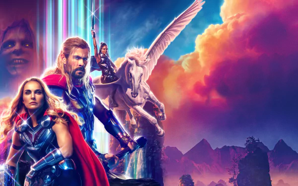 movie Thor: Love and Thunder HD Desktop Wallpaper | Background Image