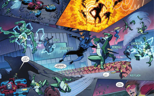 Comic Young Justice HD Desktop Wallpaper | Background Image