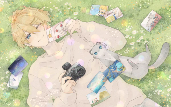 Holostars Kishido Temma Anime Virtual Youtuber HD Desktop Wallpaper | Background Image