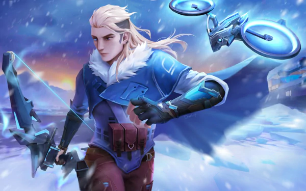 Sova (Valorant) video game Valorant HD Desktop Wallpaper | Background Image