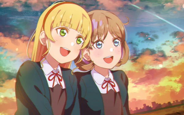 Keke Tang Sumire Heanna Anime Love Live! Superstar!! HD Desktop Wallpaper | Background Image