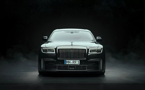 vehicle Rolls-Royce Black Badge Ghost HD Desktop Wallpaper | Background Image