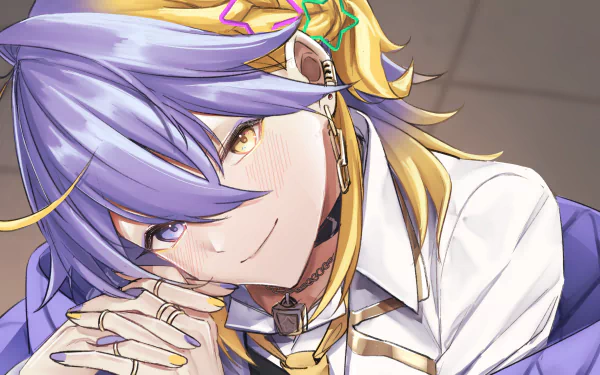 Nijisanji Aster Arcadia Anime Virtual Youtuber HD Desktop Wallpaper | Background Image