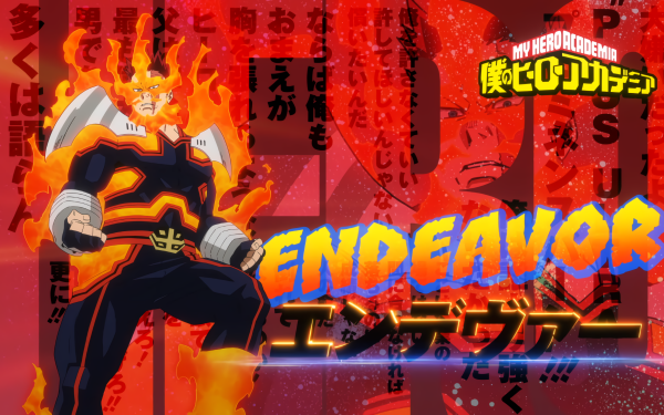 Anime My Hero Academia Endeavor HD Wallpaper | Background Image