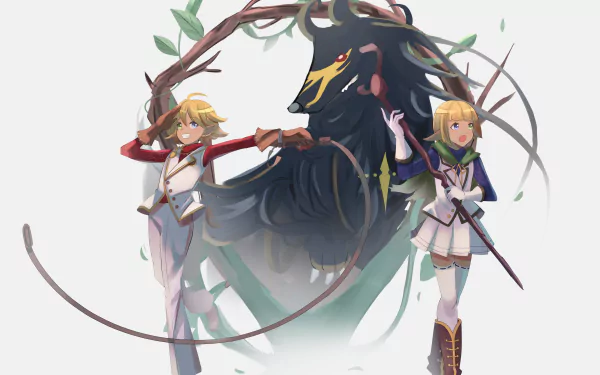 Mare Bello Fiore Aura Bella Fiora Anime Overlord HD Desktop Wallpaper | Background Image