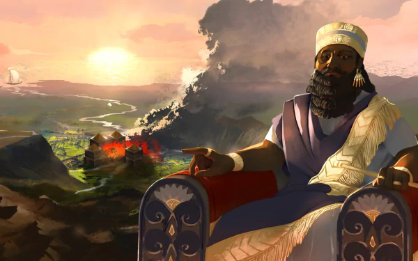 video game Ozymandias: Bronze Age Empire Sim HD Desktop Wallpaper | Background Image