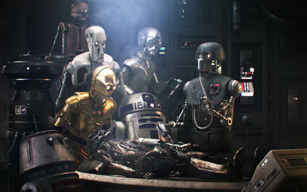 Sci Fi Star Wars droid HD Desktop Wallpaper | Background Image