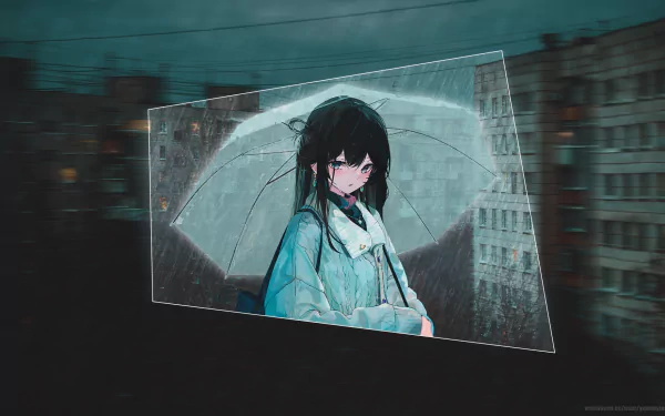 rain picture-in-picture HD Desktop Wallpaper | Background Image