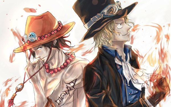 Anime One Piece Portgas D. Ace Sabo HD Wallpaper | Background Image