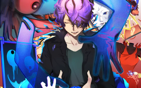 Garry (Ib) video game Ib (2012) HD Desktop Wallpaper | Background Image