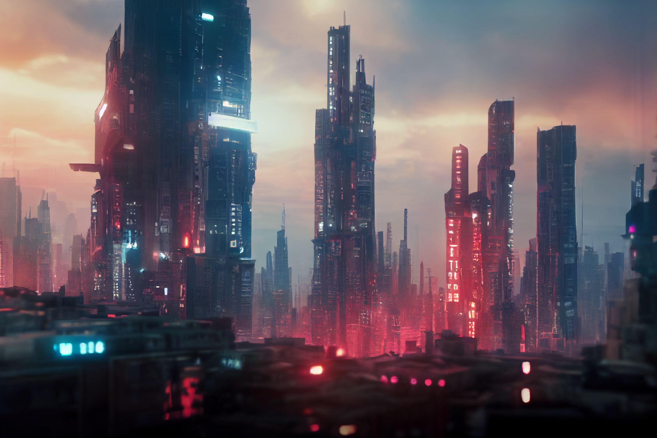 440+ Sci Fi Cyberpunk HD Wallpapers and Backgrounds