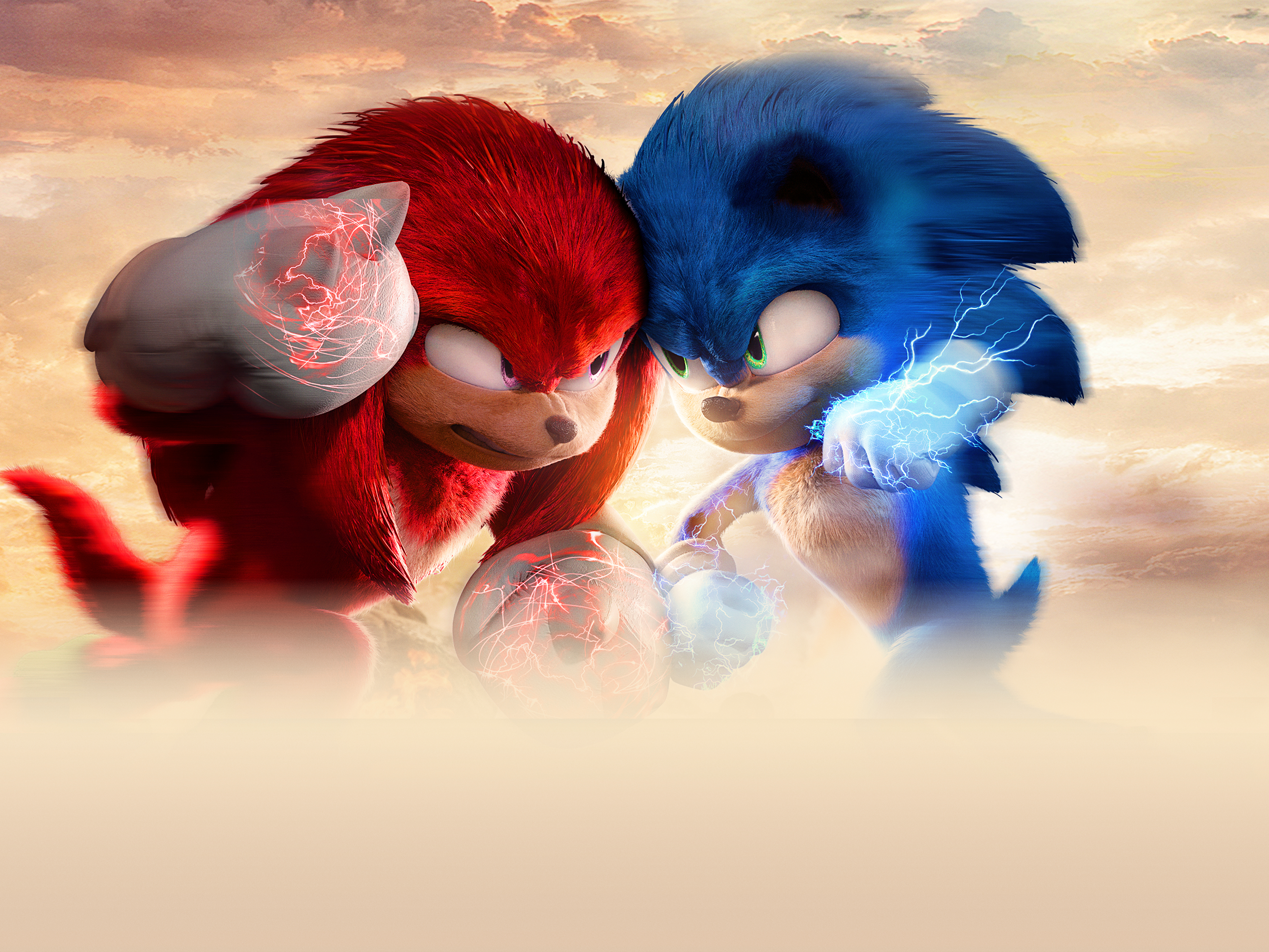 Sonic Vs Super Sonic With Knuckles_Sonic The Hedgehog 2_Sonic 2 Movie New  Video Clip, Sonic Vs Super Sonic With Knuckles_Sonic The Hedgehog 2_Sonic 2  Movie New Video Clip