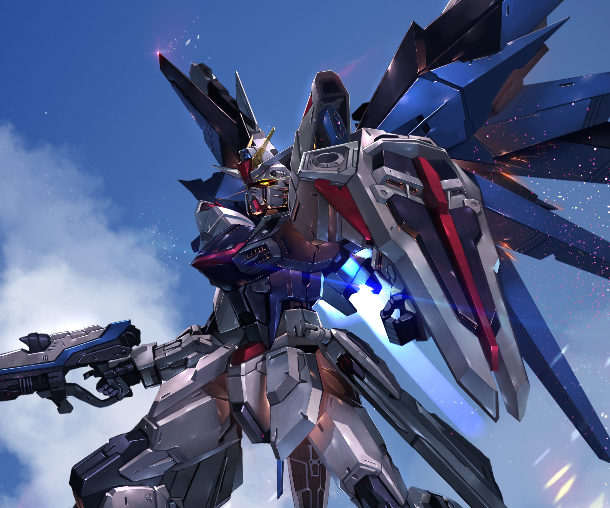 ZGMF-X10A Freedom Gundam by MF Draws