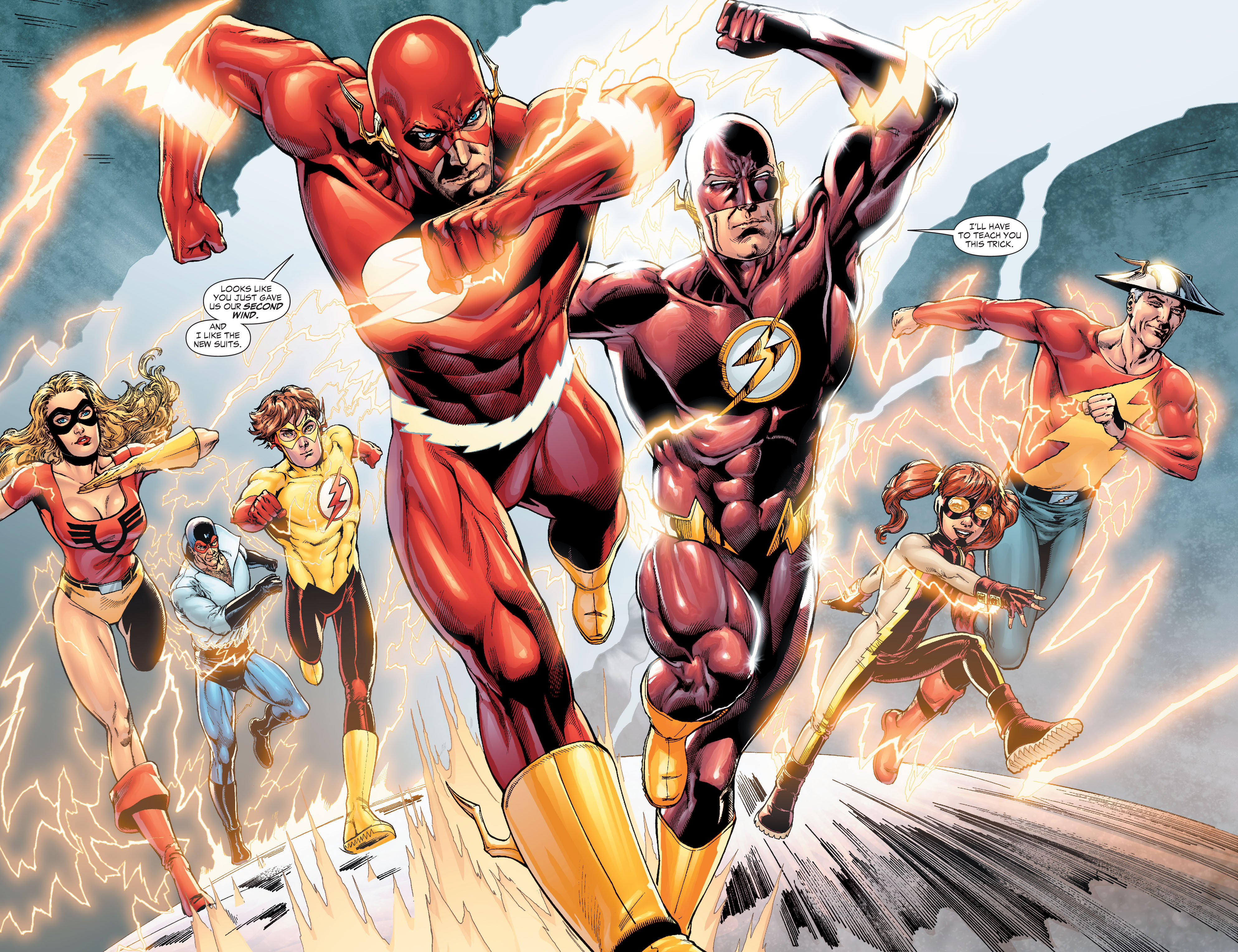 Comics The Flash: Rebirth HD Wallpaper | Background Image