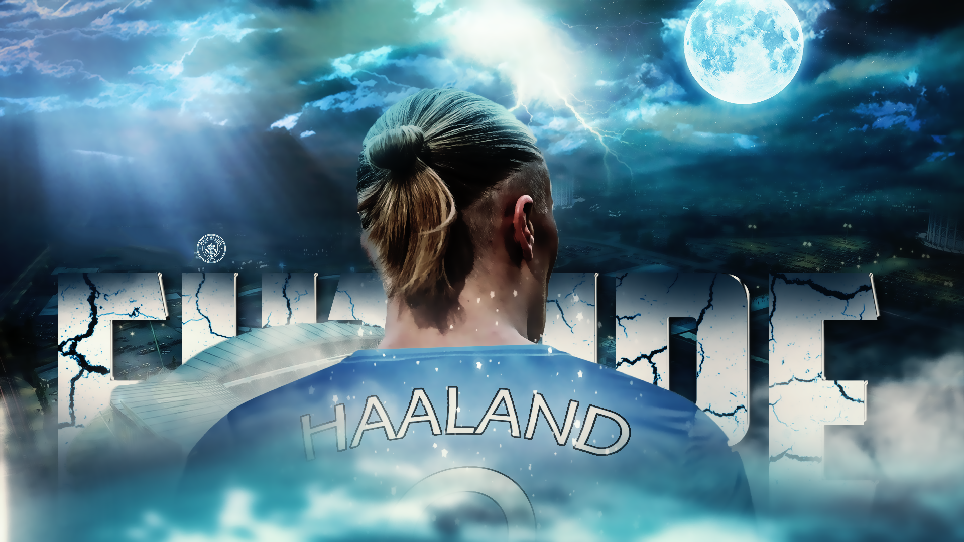 Download Manchester City Fc Erling Haaland Sports Hd Wallpaper 4071