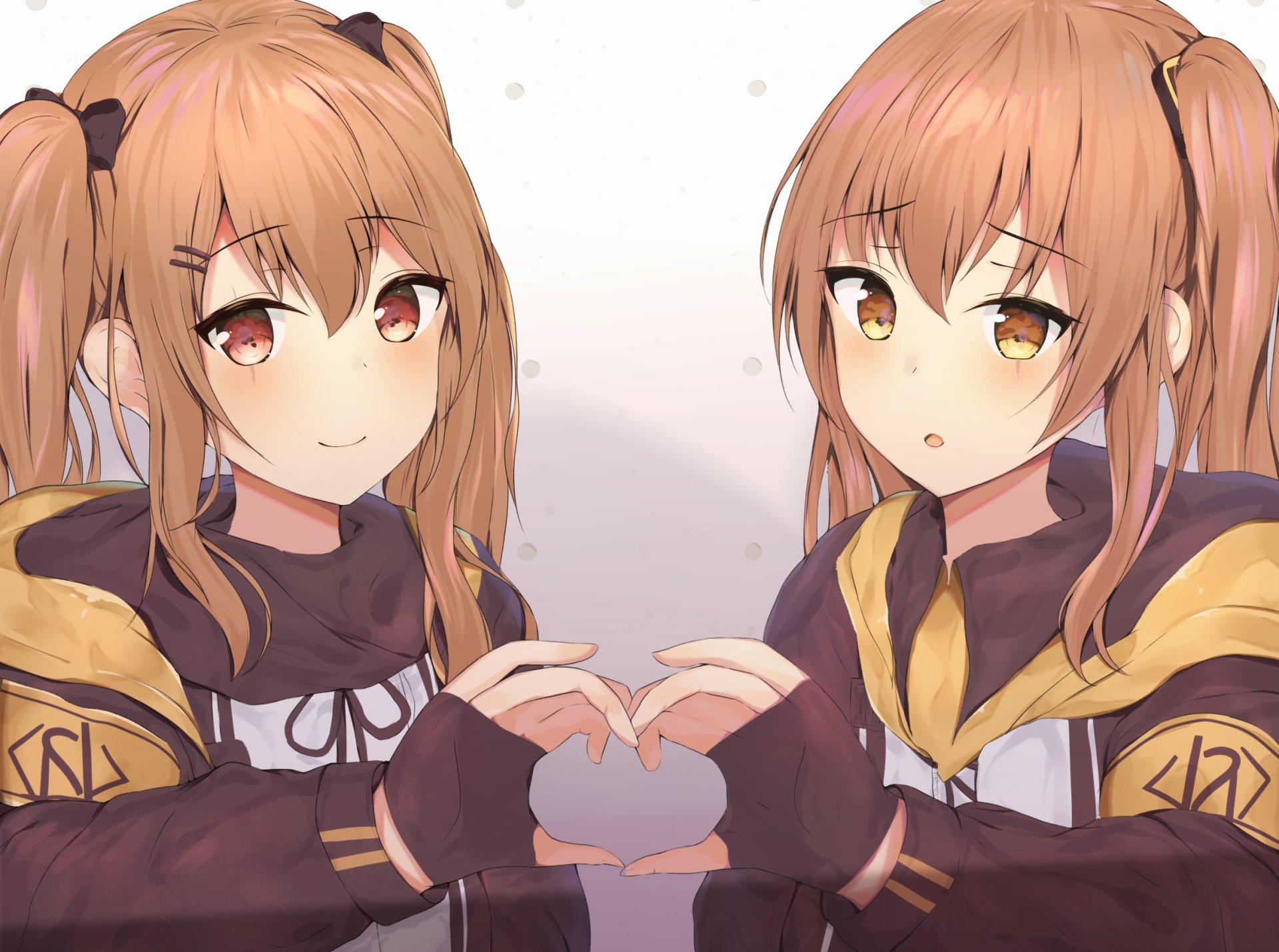Download UMP9 (Girls Frontline) UMP45 (Girls Frontline) Video Game Girls Frontline HD Wallpaper