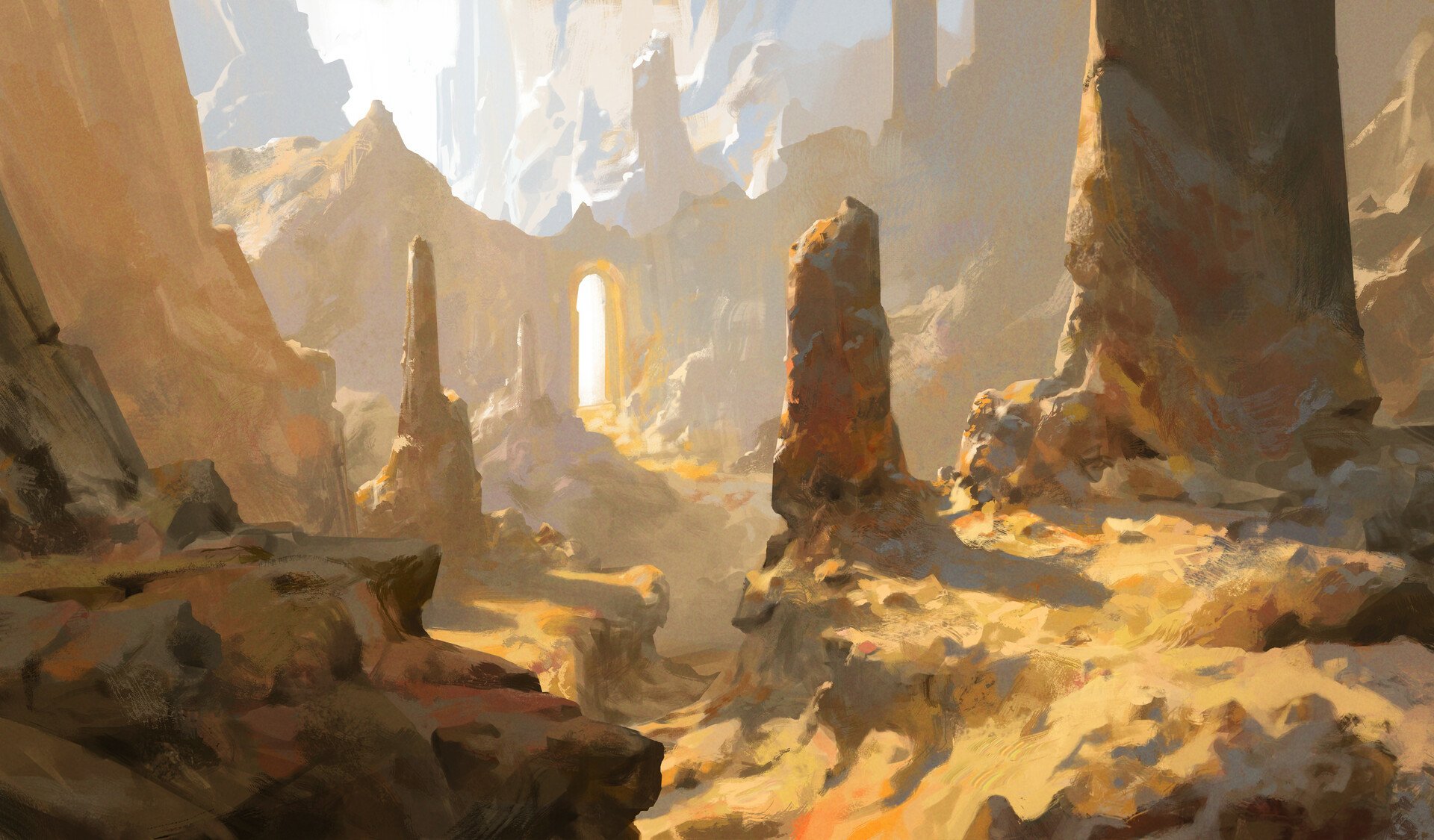 Download Fantasy Portal HD Wallpaper by Tristan Kang