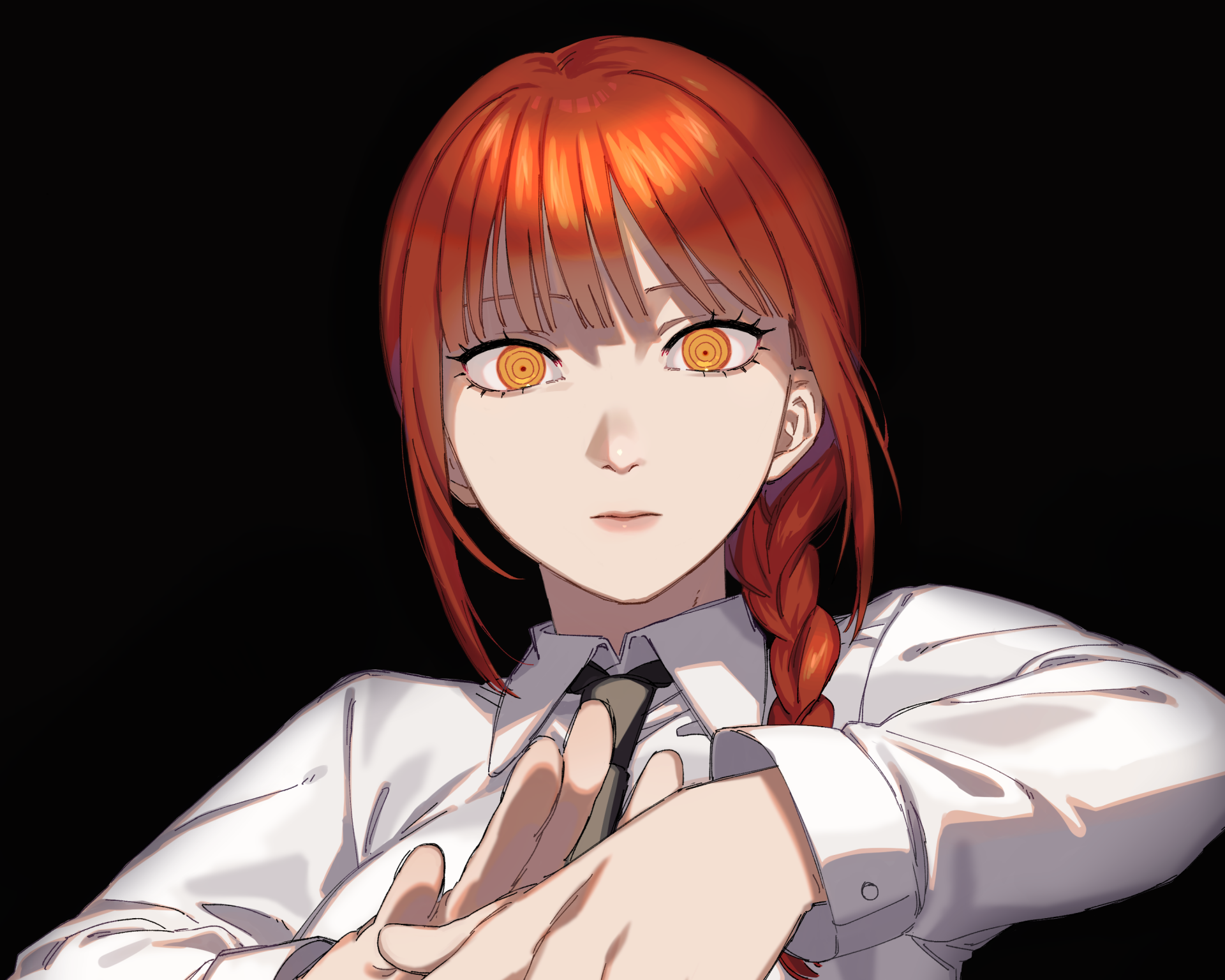 Download Makima (Chainsaw Man) Anime Chainsaw Man HD Wallpaper by みちお