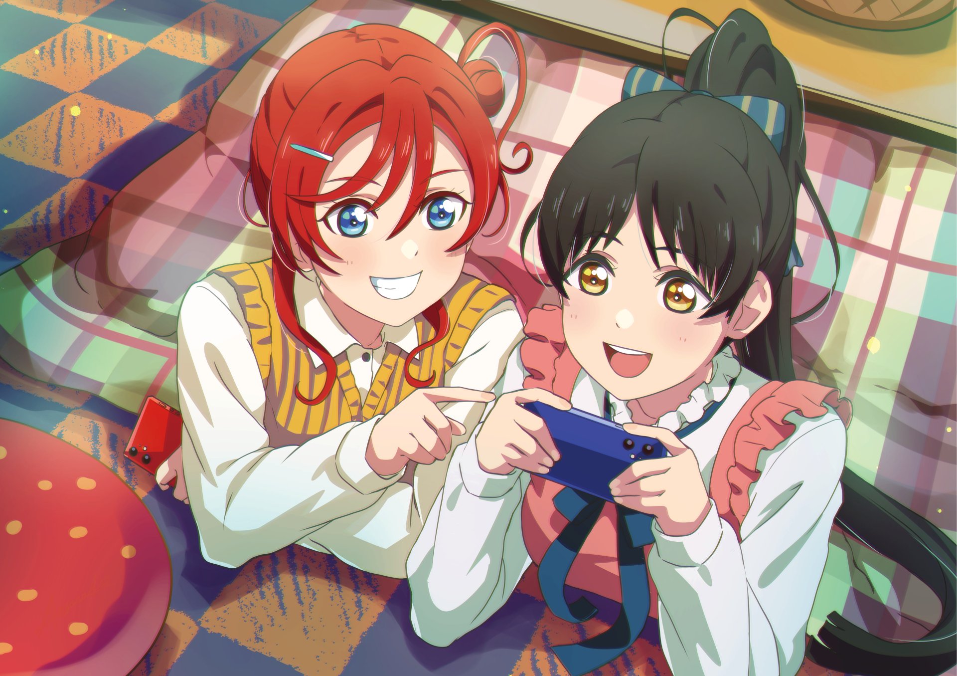 Download Mei Yoneme Ren Hazuki Anime Love Live! Superstar!! 4k Ultra HD Wallpaper by 青空 葵