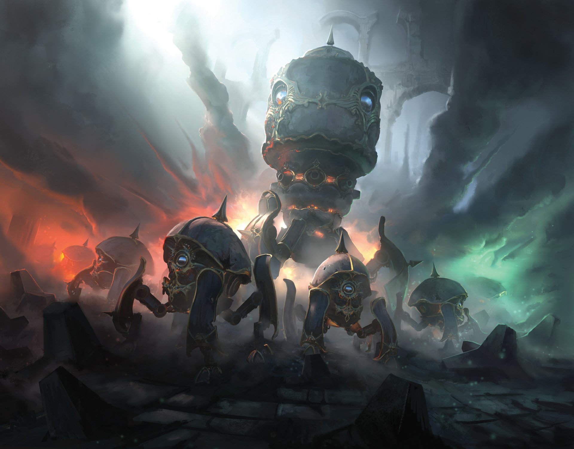 Download Man Made Magic: The Gathering 4k Ultra HD Wallpaper by Leon ...