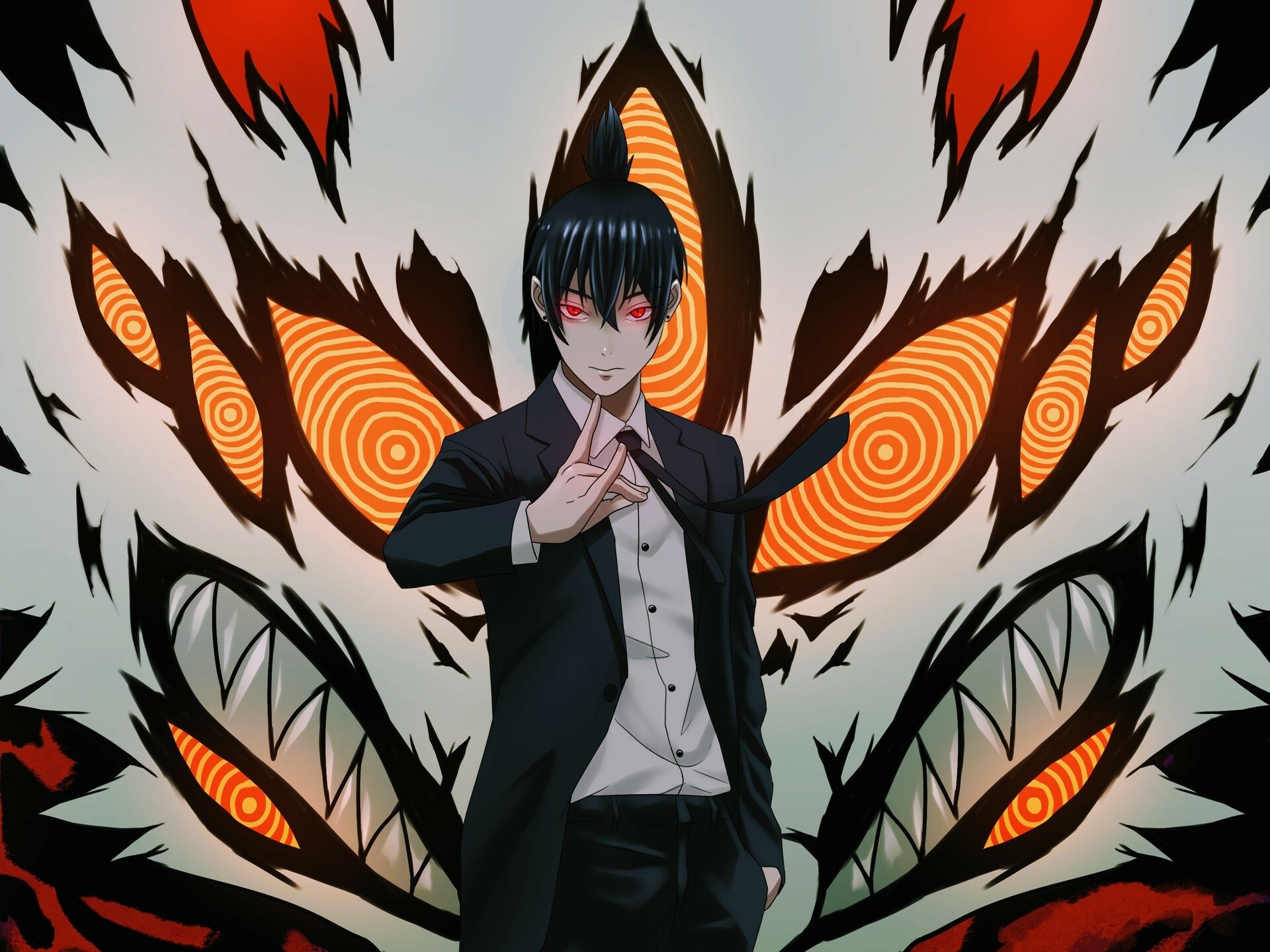 Download Fox Devil (Chainsaw Man) Aki Hayakawa Anime Chainsaw Man HD Wallpaper by Megane Trap