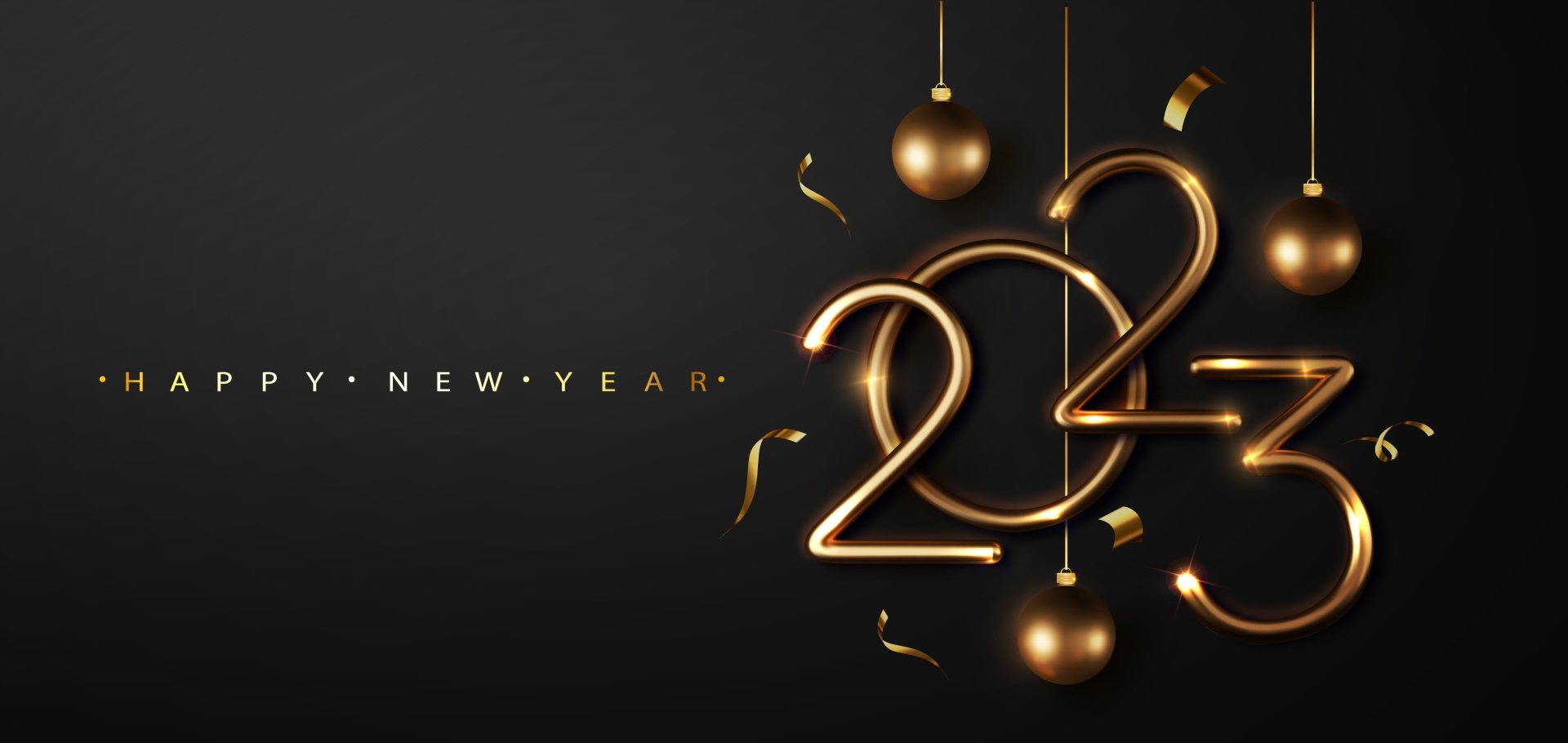Download Happy New Year Holiday New Year 2023 4k Ultra HD Wallpaper