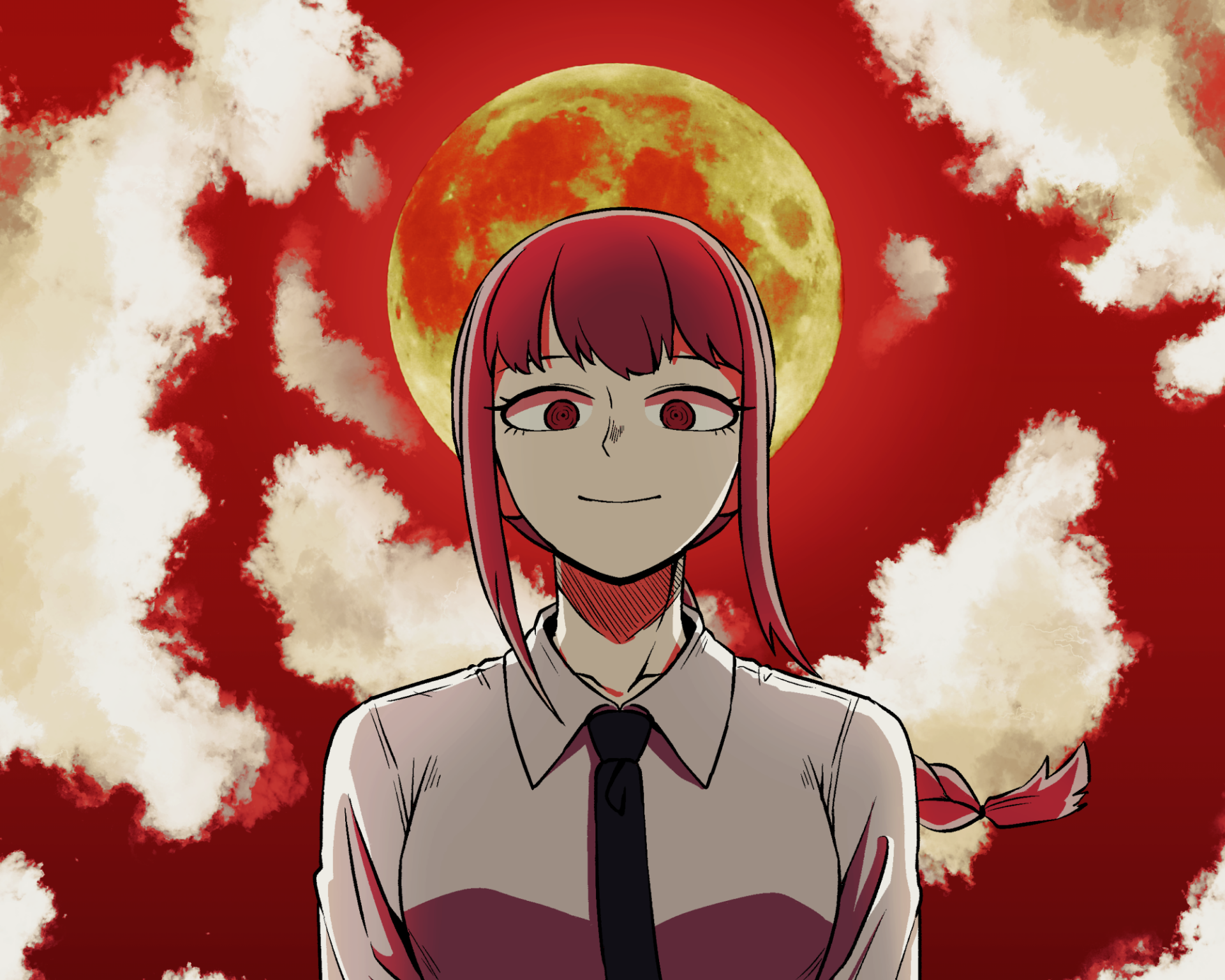 Download Makima (Chainsaw Man) Anime Chainsaw Man HD Wallpaper by 이령