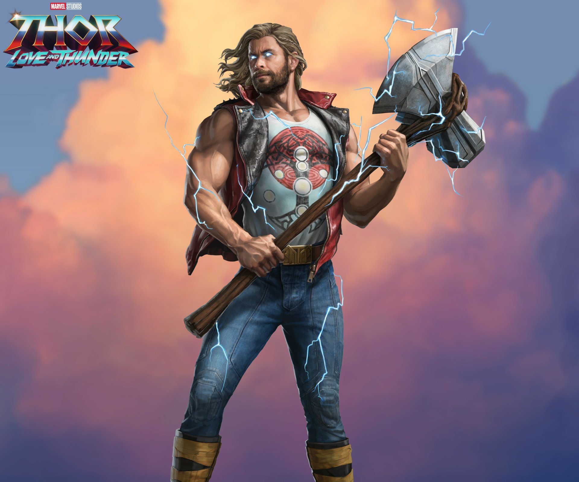 Download Thor Movie Thor: Love And Thunder HD Wallpaper by Rob Brunette