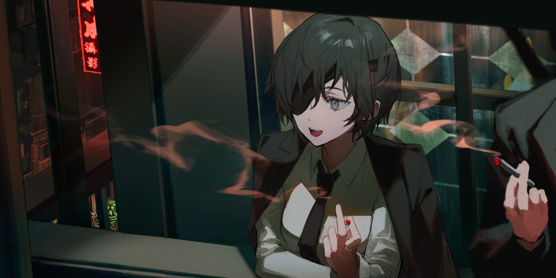 Download Himeno (Chainsaw Man) Anime Chainsaw Man HD Wallpaper by Ésthər