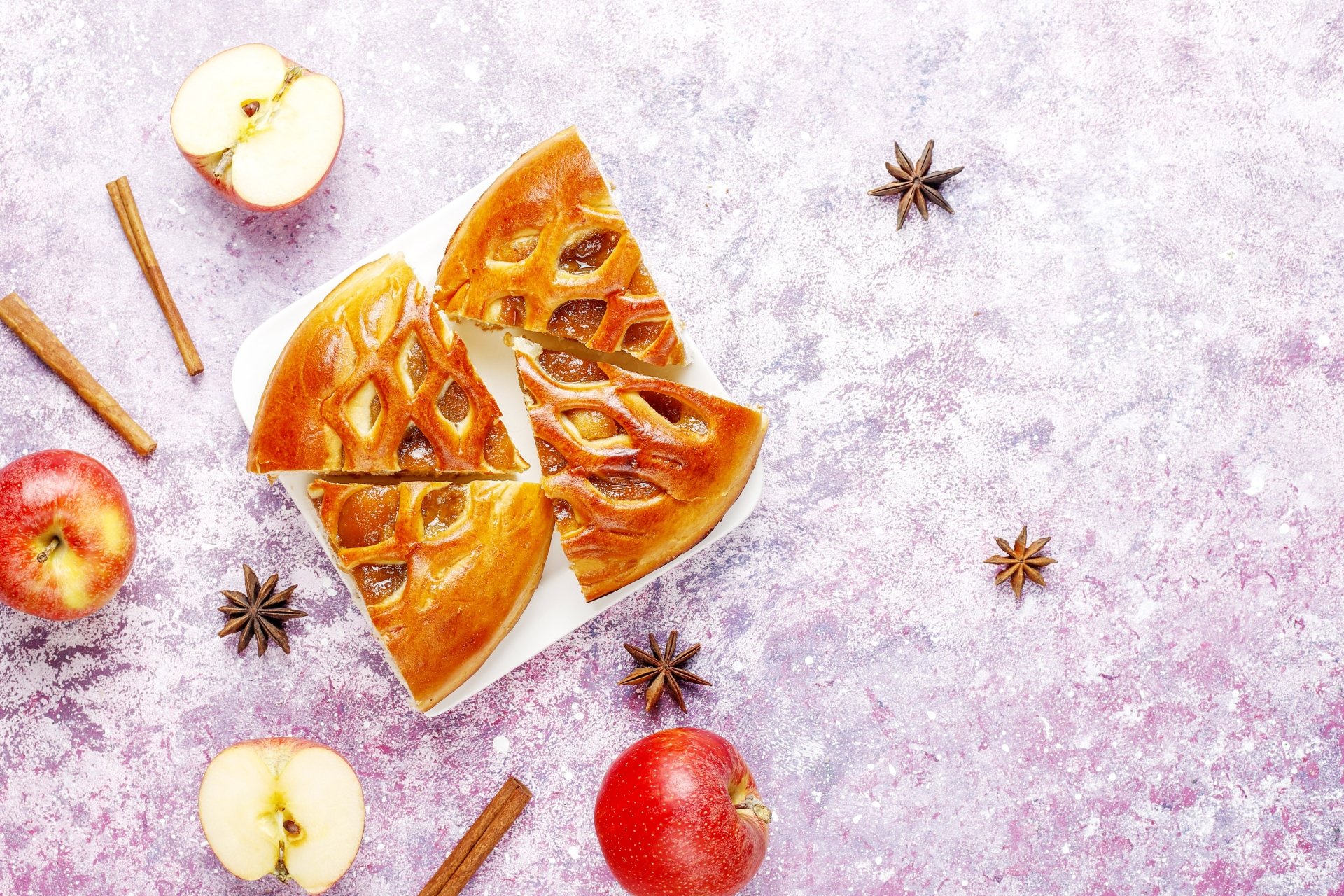 Download Food Pie 4k Ultra HD Wallpaper