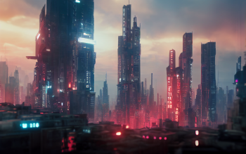 Sci Fi Cyberpunk HD Wallpaper by saxonzs