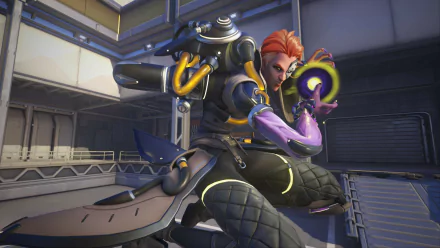Moira (Overwatch) video game Overwatch 2 HD Desktop Wallpaper | Background Image