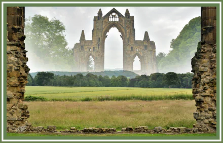  Guisborough Priory - The Arch View
