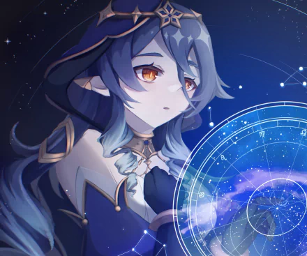 Layla (Genshin Impact) video game Genshin Impact HD Desktop Wallpaper | Background Image