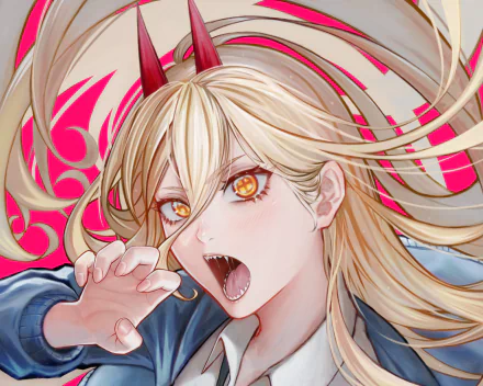 Power (Chainsaw Man) Anime Chainsaw Man HD Desktop Wallpaper | Background Image