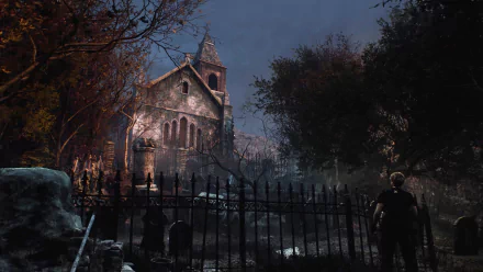 Leon S. Kennedy video game Resident Evil 4 (2023) HD Desktop Wallpaper | Background Image