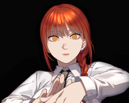 Makima (Chainsaw Man) Anime Chainsaw Man HD Desktop Wallpaper | Background Image