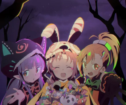 Misogi Hodaka Kyouka Hikawa Mimi Akane Anime Princess connect! Re:Dive HD Desktop Wallpaper | Background Image