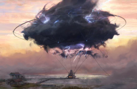  Raincloud Balloon - The Wild Beyond the Witchlight by Sam Keiser