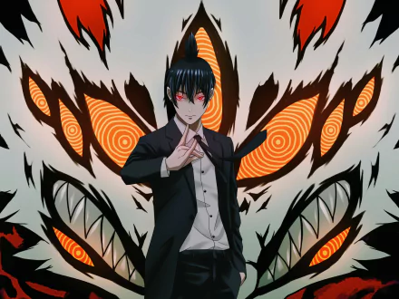 Fox Devil (Chainsaw Man) Aki Hayakawa Anime Chainsaw Man HD Desktop Wallpaper | Background Image