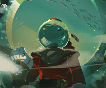  Candy Diver Cookie by BANDAL